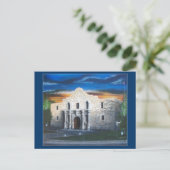 Carte Postale The Alamo Postcard (Debout devant)