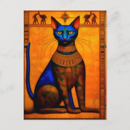 Carte Postale The Ancient Egyptian Cat Bastet (Devant)