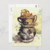 Carte Postale thé ani (Devant / Derrière)