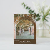 Carte Postale The Arches of Fort Morgan in Alabama (Debout devant)