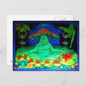 Carte postale Thé aux champignons (Devant / Derrière)