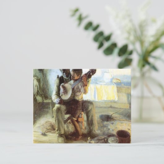 Carte Postale The Banjo Lesson By Henry Ossawa Tanner (Debout devant)