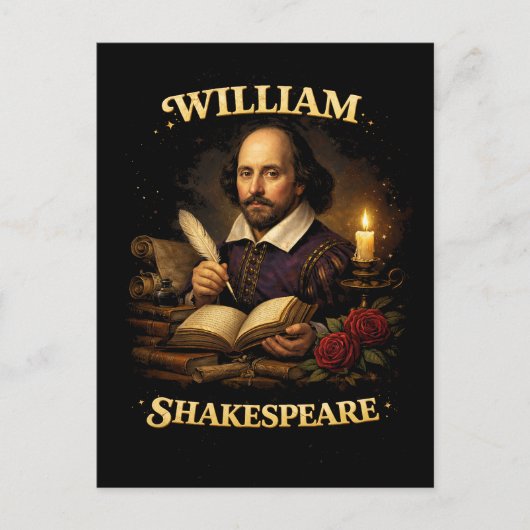 Carte Postale The Bard by Candlelight (Devant)