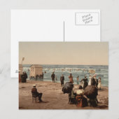 Carte Postale The beach, Blankenberghe, Belgium (Devant / Derrière)
