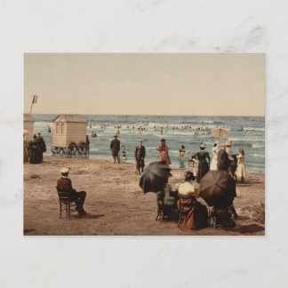 Carte Postale The beach, Blankenberghe, Belgium