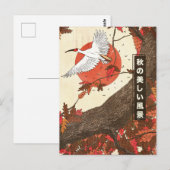 Carte Postale The Beautiful Landscape in Fall (Devant / Derrière)