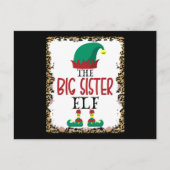 Carte Postale The Big Sister Elf Leopard Elf Venin de Christma (Devant)