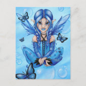 Carte postale "The Blue Fairy" (Devant)