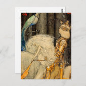 Carte Postale "The Bluebird" de John Bauer (Devant / Derrière)