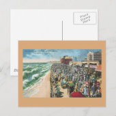 Carte Postale The Board Walk et Brighton Casino (Devant / Derrière)