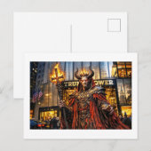 Carte Postale The book revelation (Devant / Derrière)