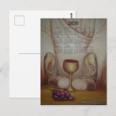 Carte Postale The Bread of Life: Holy Eucharist 2026 Calendar (Devant / Derrière)