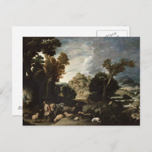 Carte Postale The Burning Bush, c.1635 (Devant / Derrière)