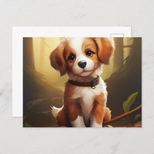 Carte postale The Charming and Endearing Dog