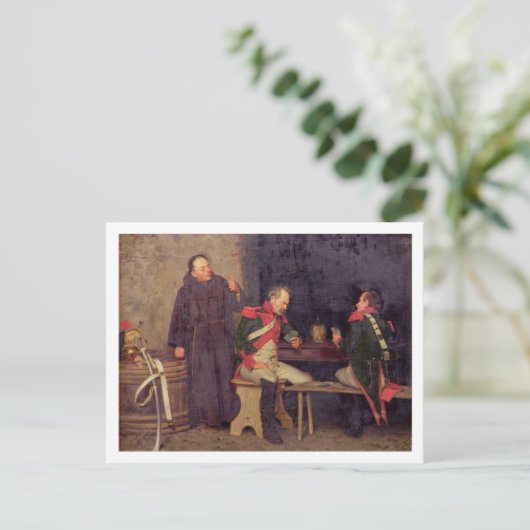 Carte Postale The Cheat (pétrole contre canvas) (Debout devant)