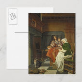 Carte Postale The Chess Players, c.1670 (Devant / Derrière)