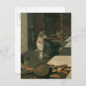 Carte Postale The Chess Players, c.1670 (Devant / Derrière)