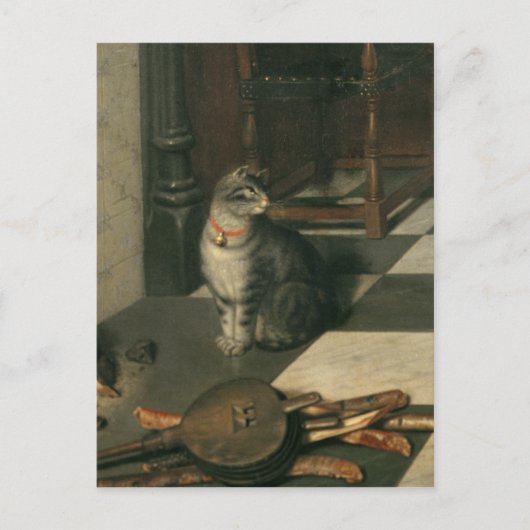 Carte Postale The Chess Players, c.1670 (Devant)