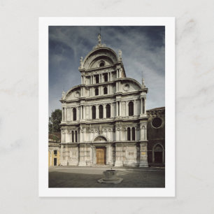 Carte Postale The Church of San Zaccaria, 1480-1500 (photo)