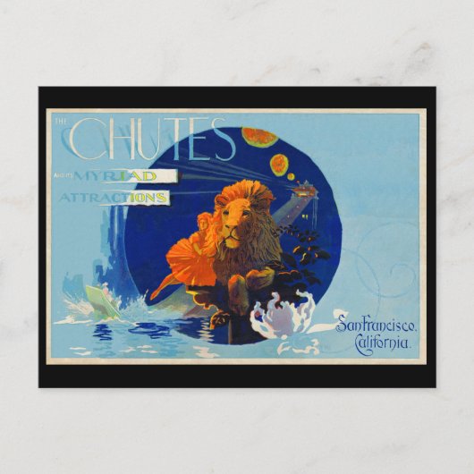 Carte Postale The Chutes, Haight Street, San Francisco, Ca. (Devant)