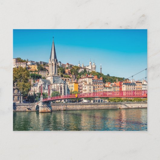Carte Postale The city of Lyon (Devant)