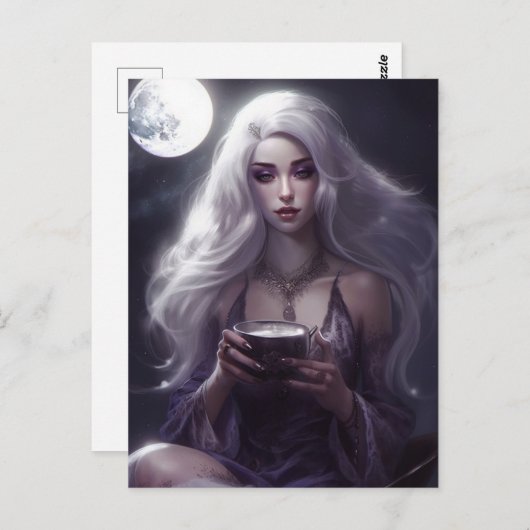Carte Postale Thé clair de lune (Devant / Derrière)