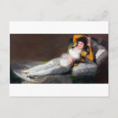 Carte Postale The Clothed Maja, Francisco Goya, 1798-1803 (Devant)