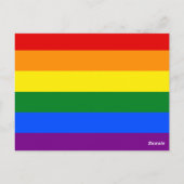 Carte Postale The Colors of the rainbow (Dos)