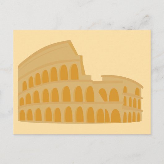 Carte Postale The Colosseum from Italy (Devant)