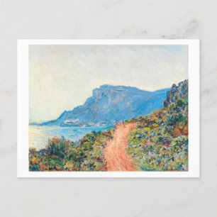Carte Postale The Corniche Landscape by Claude Monet