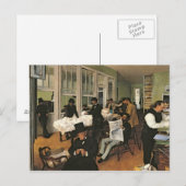 Carte Postale The Cotton Exchange, Nouvelle-Orléans, 1873 (Devant / Derrière)