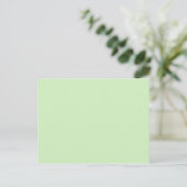 Carte Postale thé couleur vert (Debout devant)