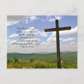 Carte Postale The Cross Easter Scripture Postcards (Devant)