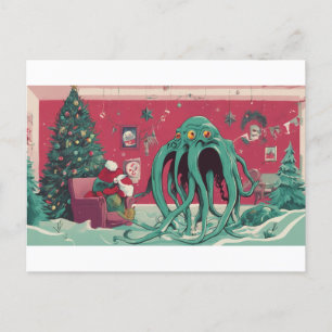 Carte Postale The Cthulhu Spirits of Christmas