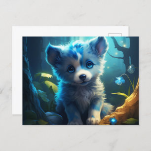 Carte postale The Cute World of Dogs