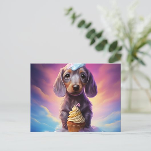 Carte postale The Cute World of Puppies (Debout devant)