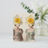 Carte Postale The Daffodil Head Women (Debout devant)