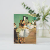 Carte Postale The Dance Class (1874) par Edgar Degas (Debout devant)