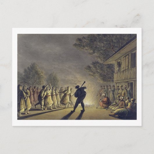 Carte Postale The Dance of the Bulgarian Peasants (Devant)