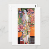 Carte Postale The Dancer, Gustav Klimt (Devant / Derrière)