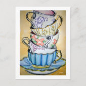 Carte Postale Thé de l'après-midi (Devant)