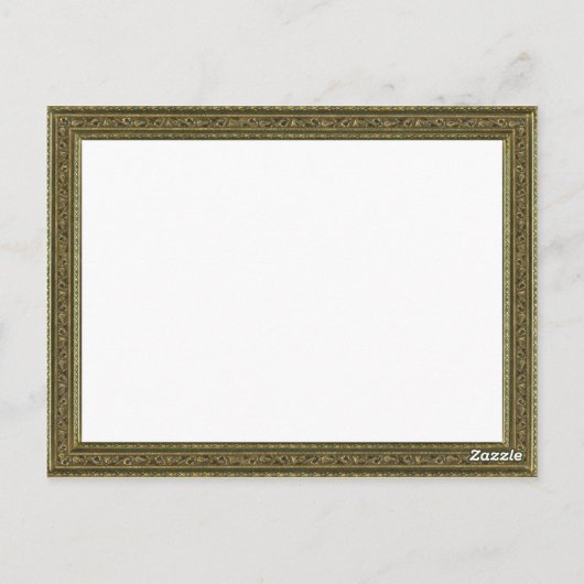 Carte Postale Thé de l'après-midi (Dos)