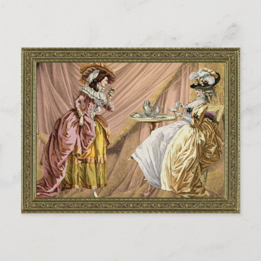 Carte Postale Thé de l'après-midi (Devant)