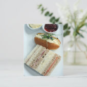 Carte Postale thé de l'après-midi anglais (Debout devant)