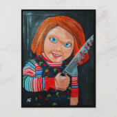 Carte Postale The Doll Painting by Alfred Fox (Devant)