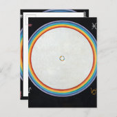 Carte Postale The Dove, No.14. par Hilma af Klint (Devant / Derrière)