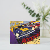 Carte Postale The Duel : Mustang contre Corvette (Debout devant)