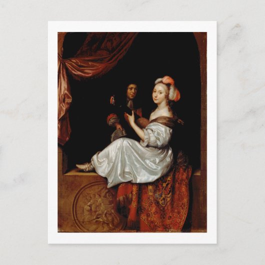 Carte Postale The Duet, 1665 (Devant)