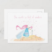 Carte Postale The earth is full of wonders (Devant / Derrière)
