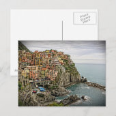 Carte Postale The Edge de l'Italie - le Manarola - le Cinque (Devant / Derrière)